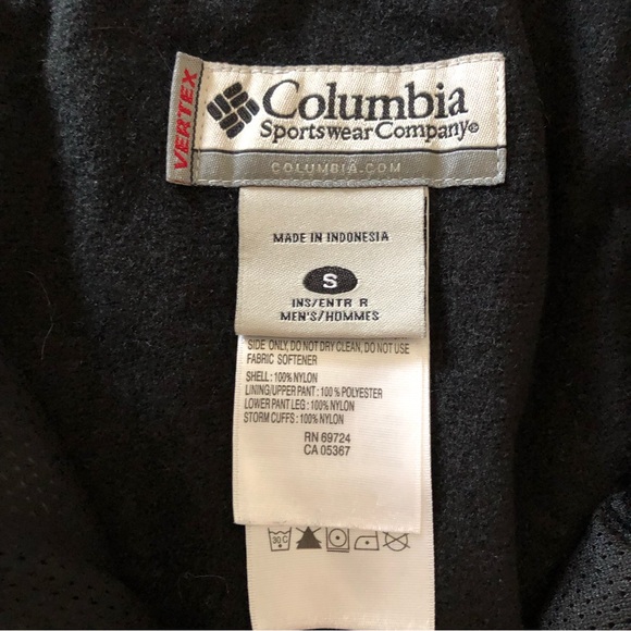Men’s Columbia Vertez Snow Pants Size Small - Picture 13 of 15